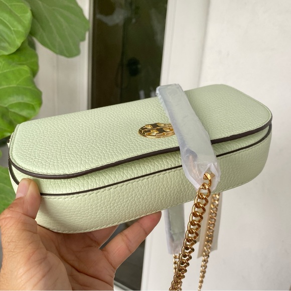 TORY BURCH 153566 CHELSEA PEBBLED LEATHER CROSSBODY - Picture 4 of 11